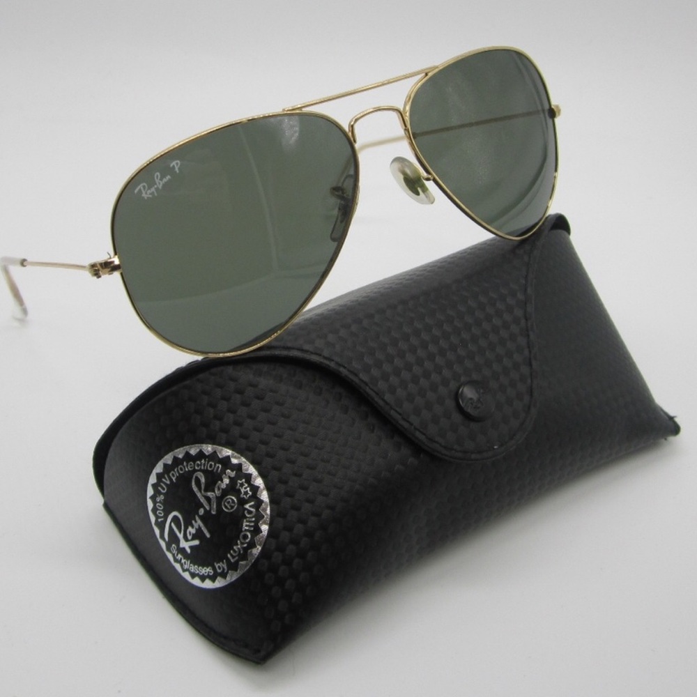 AUTHENTIC POLARIZED AVIATOR RAY BANS